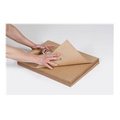 The Packaging Wholesalers Indented Kraft Paper Sheets, 60 lbs., 24"W x 36"L, 210/Pack PIKP2436
